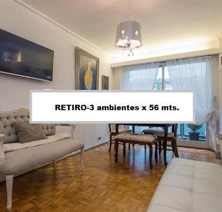 부에노스아이레스 3 Ambientes En Retiro / Recoleta 아파트 외부 사진